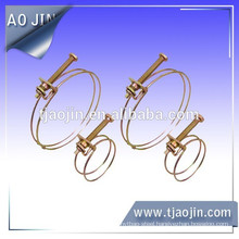 stainless steel double wire hose clamp